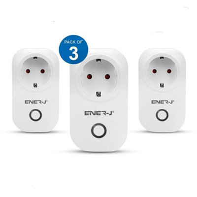 Ener-J 1600W Wifi Smart Eu Plug With Energy Monitor, Smart Socket, App & Voice Control, Alexa & Google Home Compatible - Image 3