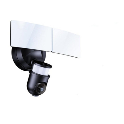 B&Q -  Smart Wifi Floodlight Security Camera 1080P Hd White 240V