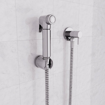 B&Q -  Handheld Bidet Spray Kit Chrome