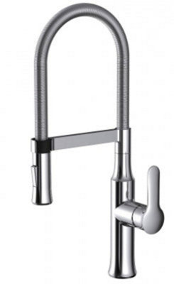 Detachable 2-Spray Settings Kitchen Sink Mixer Tap (Genoa) from B&Q
