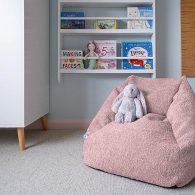Rucomfy Beanbags Rucomfy Snug Kids Snuggle Chair Beanbag - Dusky Pink