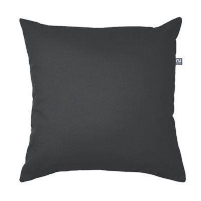 Rucomfy Beanbags Grey Rucomfy Indoor Or Outdoor Cushion 45X45cm - Water-Resistant Scatter Pillow For Garden, Patio & Home