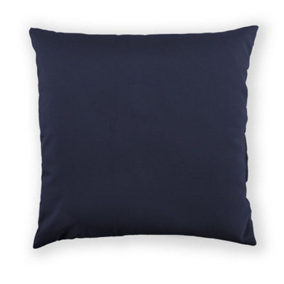Rucomfy Beanbags Light Rucomfy Indoor Or Outdoor Cushion 45X45cm - Navy Water-Resistant Scatter Pillow For Garden, Patio & Home