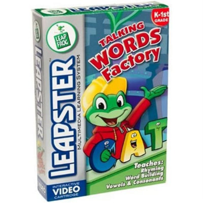 Leapfrog Leapster Game Talking Words Factory