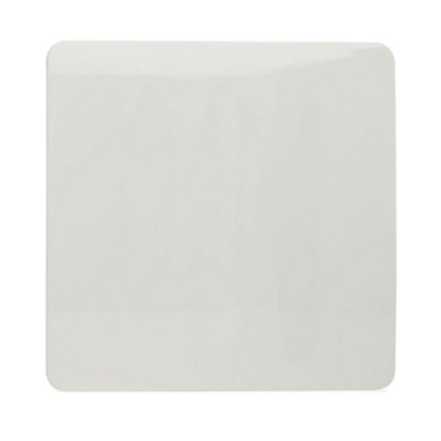 Trendiswitch White 1 Gang Blanking Plate from B&Q