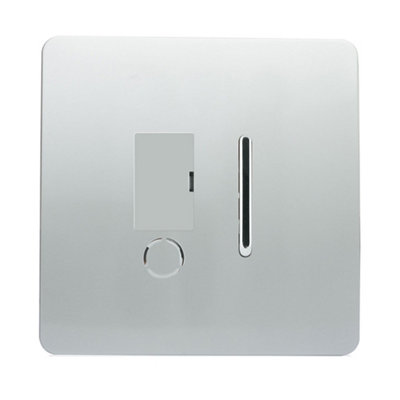 B&Q -  Silver 13 Amp Switched Fused Spur