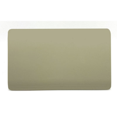 Trendiswitch Gold 2 Gang Blanking Plate from B&Q
