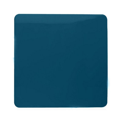 B&Q -  Midnight Blue Single Blanking Plate
