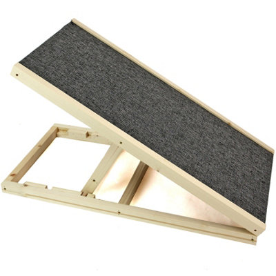 70cm Adjustable Wooden Pet Ramp DIY at B&Q