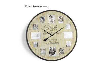 70cm x 70cm Family Photo Frame Timber - 4