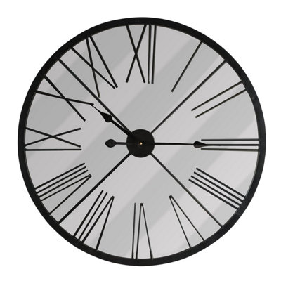 70cm x 70cm Rustic Metal Clock