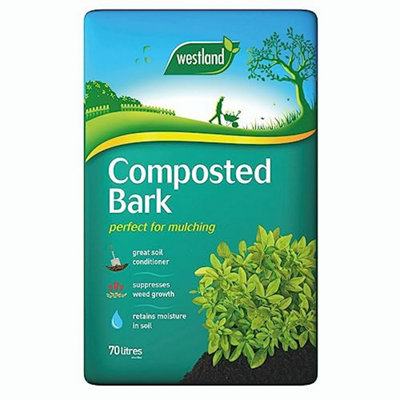 70L Composted Bark Root Insulation & Weather Protection for Healthy Plants