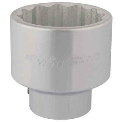 70mm 1" Square Drive Elora Bi-Hexagon Socket 67426