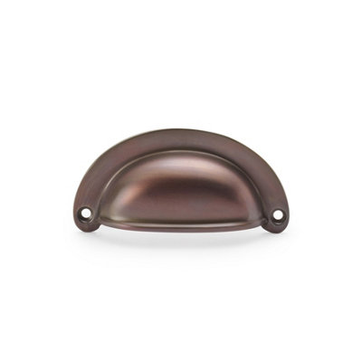 70mm Bronze Cup Handle Kitchen Cabinet Cupboard Furniture Dark Door ...