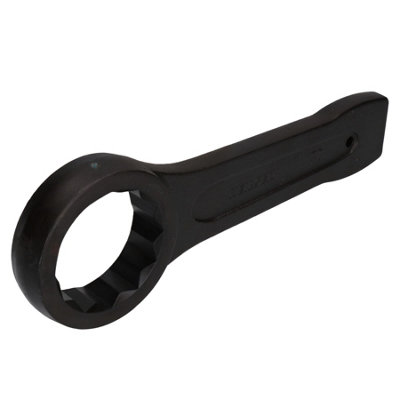 70mm Slogging Box End Striking Ring Wrench Spanner Bi-Hex 12 Sided Metric