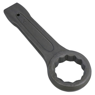 70mm Slogging Box End Striking Ring Wrench Spanner Bi-Hex 12 Sided Metric