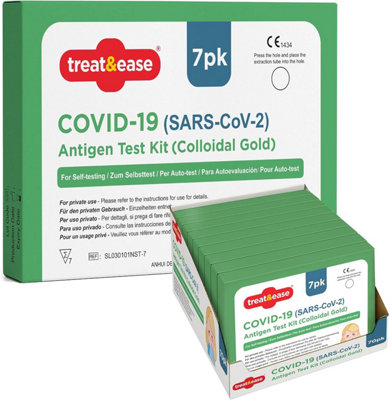 70pk COVID 19 SARS CoV 2 Antigen Test Kit Nasal Self Testing Bundle for ...