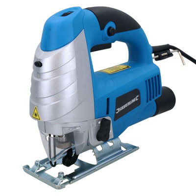 710W Laser Guided Jigsaw For Wood Steel Variable Speed + Dust Extraction Port