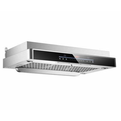 71cm Sleek Stainless Steel Seamless Cooker Hood Under Cabinet MLB-777C Price Comparisons | Compare The Build
