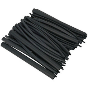 72 Piece Heat Shrink Tubing Assortment - Dual Walled - 200mm - Adhesive Lined