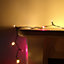 720 LED 57.5m Premier SupaBrights Christmas Multi Function Mains Operated String Lights with Timer in Red & Vintage Gold