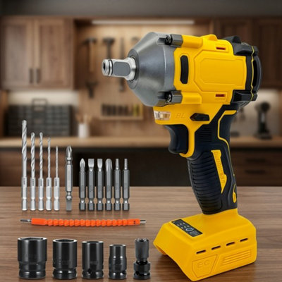  - Brushless Cordless Impact Wrench 18V Tool Body