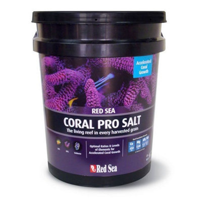 Red Sea Coral Pro Marine Aquarium Reef Salt Salinity Seawater Fish Tank Health 7Kg from B&Q
