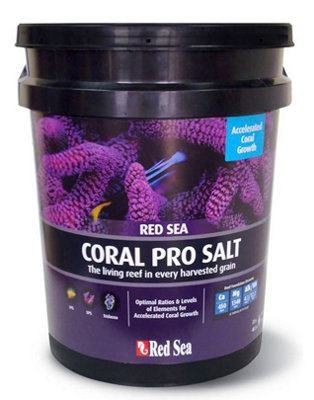Red Sea Coral Pro Marine Aquarium Reef Salt Salinity Seawater Fish Tank Health 22Kg from B&Q