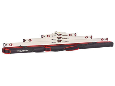 Kapro K70541Set 705 Eagle Optivision Red Box Level Set 4 Piece Kpok70541Set from B&Q