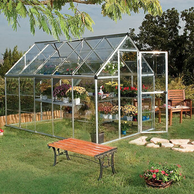 Palram - Canopia Harmony 6X10 Greenhouse Silver