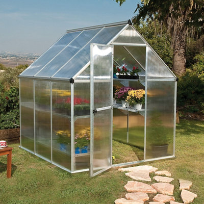 Palram - Canopia Silver Mythos 6X6 Greenhouse