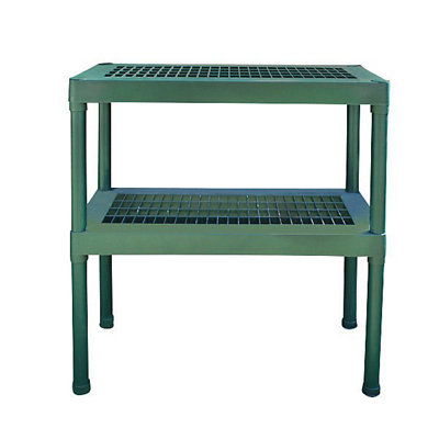 Palram Canopia 2 Tier Greenhouse Staging Bench - Plastic - Image 4
