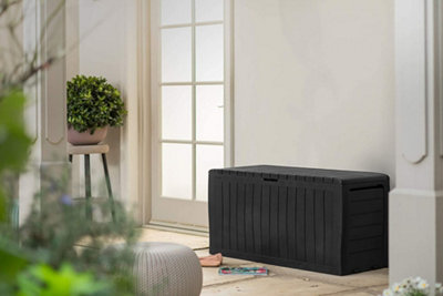 Keter Marvel 270L Storage Box- Graphite from B&Q