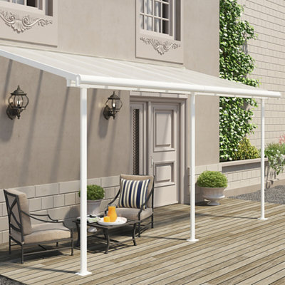 B&Q -  Sierra White Patio Cover (H)3M (W)2.28M