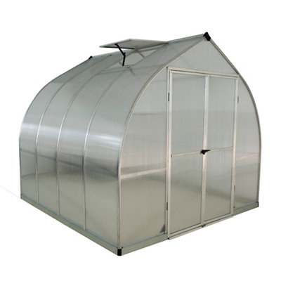 B&Q - PalramCanopia Bella 12X8 Ft Curved Greenhouse With Polycarbonate (Pc) Glazing