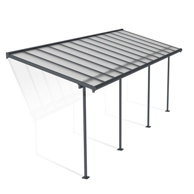 B&Q -  Sierra Grey Patio Cover (H)2.3M (W)6.9M