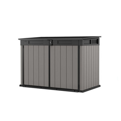Keter Premier 2020L Resin Garden StorageGrey from B&Q