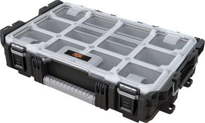 Keter Pro Gear Clear Organiser - 10 Compartments, IP65 Rated - Image 7