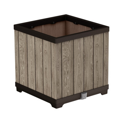 Keter Deco Square Planter 45.5Cm - Image 6