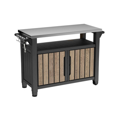 B&Q -  Deco Unity Xl Grill Resin Outdoor Kitchen Unit Set