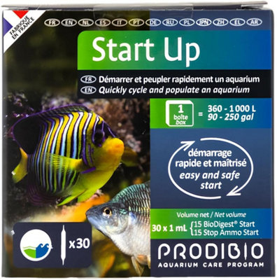 B&Q -  Prodibio Start Up 30 Vials Aquarium Cycling Bacteria Treatment