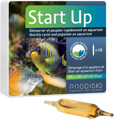 B&Q -  Prodibio Start Up 12 Vials Aquarium Cycling Bacteria Treatment