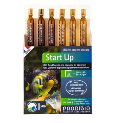 B&Q -  Prodibio Start Up 6 Vials Aquarium Cycling Bacteria Treatment