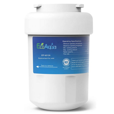 Ecoaqua Eff-6013A Fridge Water Filter Compatible With Ge Smartwater & Hotpoint from B&Q