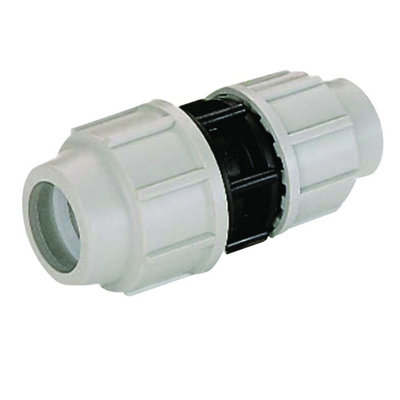 Plasson Mechanical Compression (Line 7 Grey) Reducing Coupling 32X20mm 071100032020 from B&Q