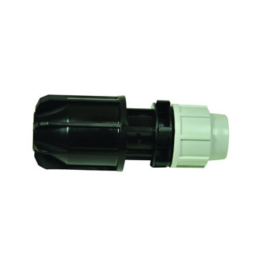 B&Q -  Mechanical Compression (Line 7 Grey) Plass4 Coupling (Universal) 32X27-35mm 07017U032035