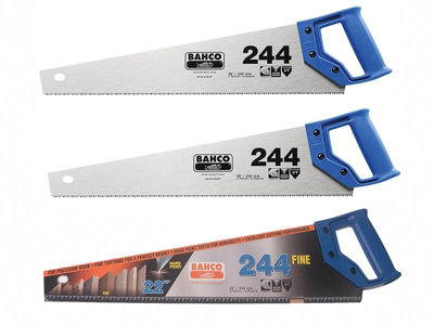 Bahco 244-22-2P-244Pc 244 X 2 Hardpoint Handsaw 550Mm 22In + 1 X 244/22 Fine Cut 7311518294175 - Image 6