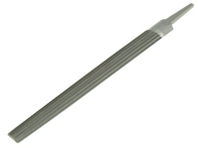Bahco 150Mm Half-Round Second Cut File For Precision Deburring