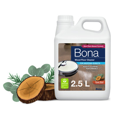 B&Q -  Wood Floor Cleaner For Mopping Robots And VacuumsConcentrateQuick-Drying And Streak-FreeCedar Wood2.5L