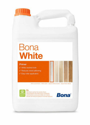 Bona White Primer For Wood Floors 5L from B&Q